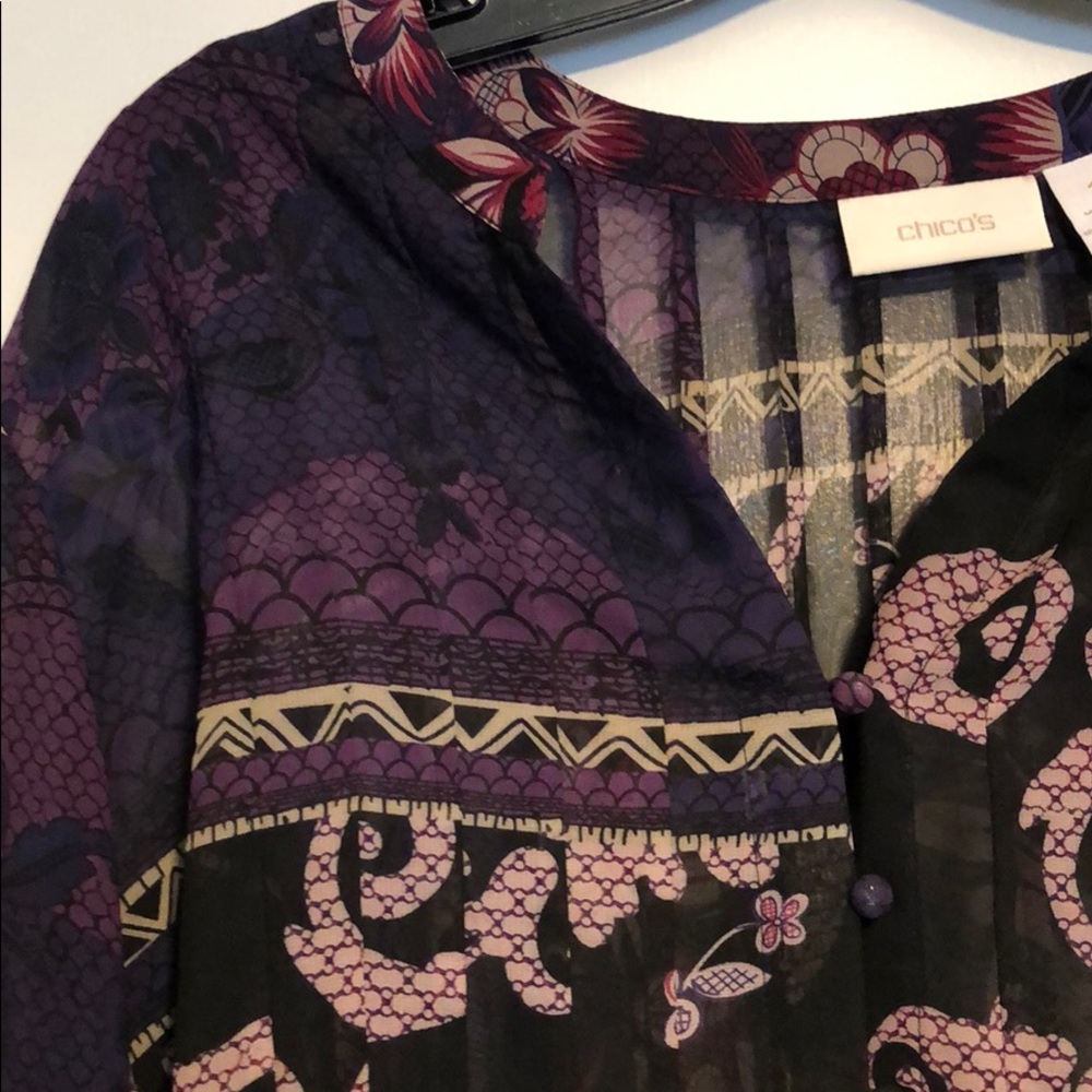 Beautiful Chico’s blouse/ tunic